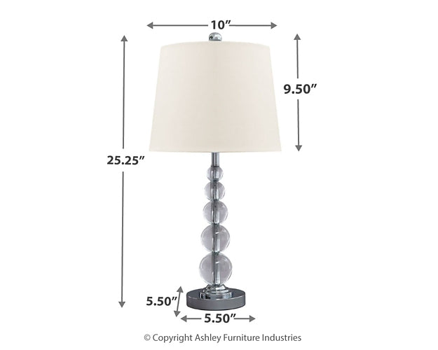 Joaquin Crystal Table Lamp (2/CN)