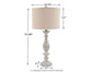 Bernadate Poly Table Lamp (2/CN)