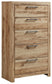 Hyanna Five Drawer Chest