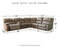 Segburg 4-Piece Power Reclining Sectional