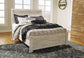 Bellaby  Panel Bed With Mirrored Dresser And 2 Nightstands