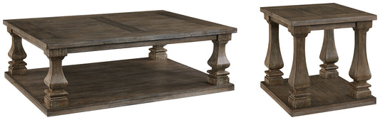 Johnelle Coffee Table with 1 End Table