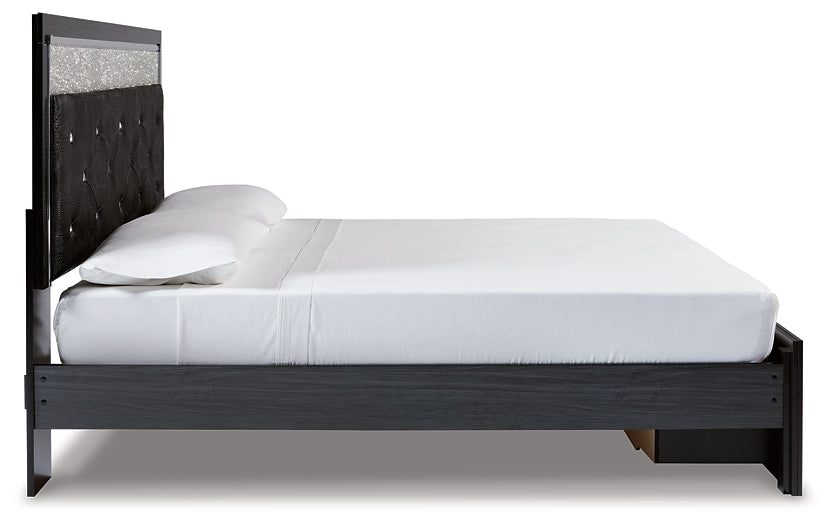 Kaydell  Upholstered Panel Storage Bed