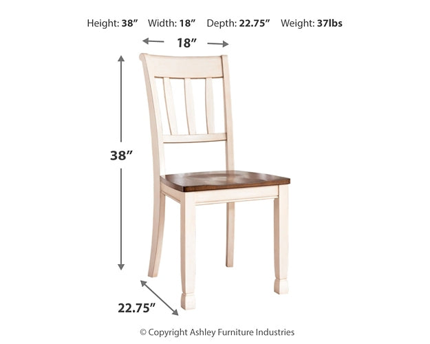 Whitesburg Dining Table and 6 Chairs