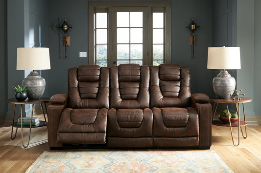 Owner's Box PWR REC Sofa with ADJ Headrest