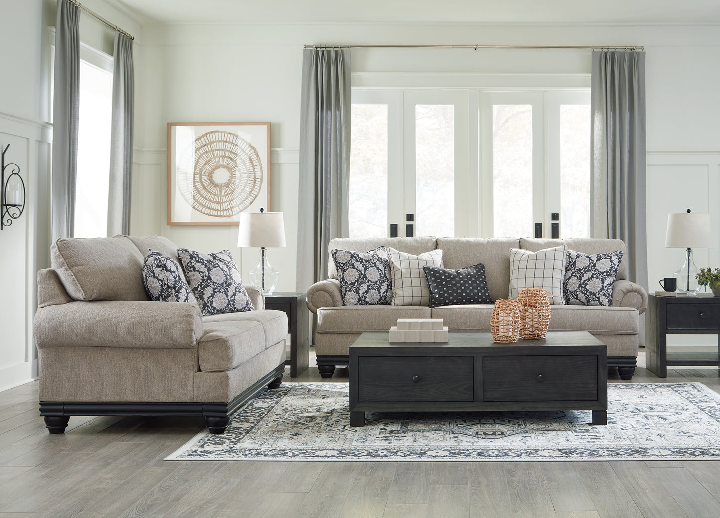 Elbiani Sofa and Loveseat