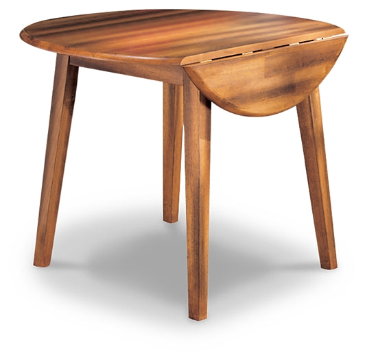 Berringer Round DRM Drop Leaf Table