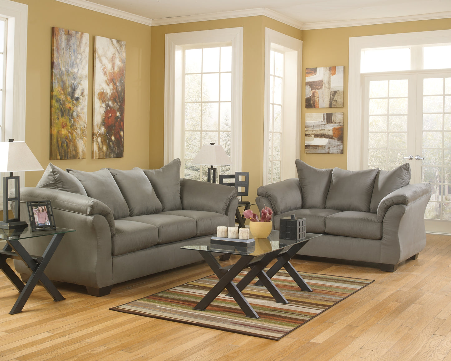 Darcy Sofa and Loveseat