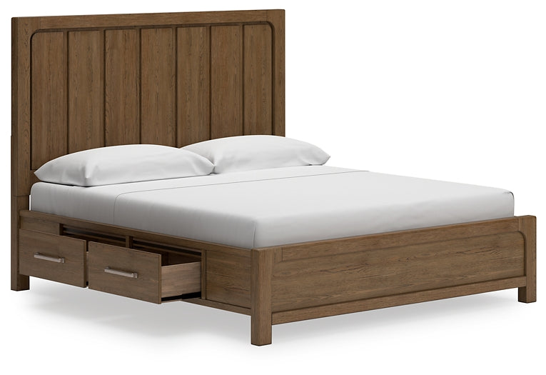 Cabalynn  Panel Bed With Storage