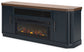 Landocken 83" TV Stand with Electric Fireplace