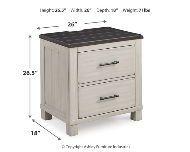 Darborn Queen Panel Bed with Mirrored Dresser, Chest and 2 Nightstands