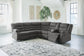 Partymate 2-Piece Sectional with Recliner