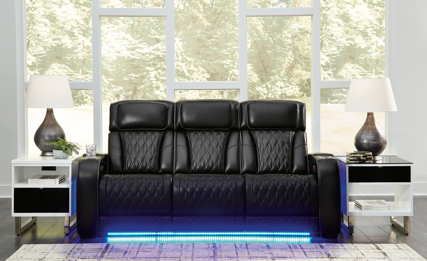 Boyington PWR REC Sofa with ADJ Headrest