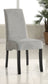 Stanton Velvet Upholstered Dining Side Chair Grey (Set of 2)