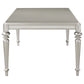 Bling Game 86-inch Extension Dining Table Metallic Platinum