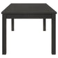 Marbrisa 5-piece Rectangular Dining Table Set Matte Black