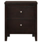 Carlton 4-piece Eastern King Bedroom Set Cappuccino