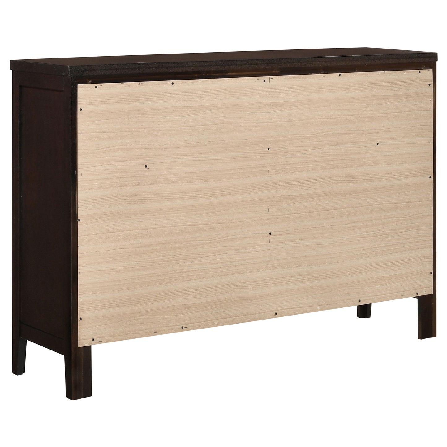 Carlton 6-drawer Dresser Cappuccino