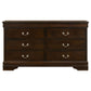 Louis Philippe 5-piece Queen Bedroom Set Cappuccino