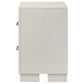 Jessica 2-drawer Nightstand Cream White