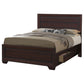 Kauffman 4-piece Eastern King Bedroom Set Dark Cocoa