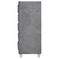 Deanna 5-drawer Bedroom Chest Grey