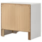 Miranda 2-drawer Nightstand White