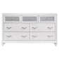 Barzini 5-piece Eastern King Bedroom Set White