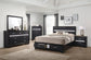 Miranda 4-piece Queen Bedroom Set Black