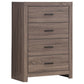 Brantford 5-piece Queen Bedroom Set Barrel Oak