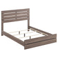 Brantford Wood Eastern King Panel Bed Barrel Oak