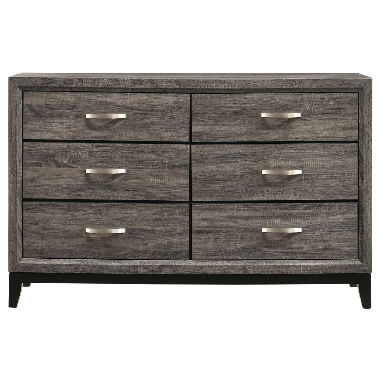 Watson 4-piece Eastern King Bedroom Set Grey Oak