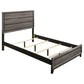 Watson Wood Queen Panel Bed Grey Oak