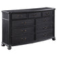 Celina 9-drawer Dresser Black