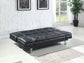 Dilleston Upholstered Tufted Convertible Sofa Bed Black