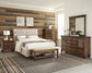 Devon 5-piece California King Bedroom Set Beige and Oak