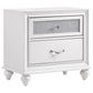 Barzini 4-piece Eastern King Bedroom Set White