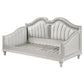 Evangeline Upholstered Twin Daybed Silver Oak