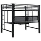 Avalon Full Workstation Loft Bed Black