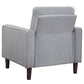 Bowen 3-piece Upholstered Track Arm Tufted Sofa Set Grey