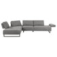 Arden Upholstered Sectional Sofa with Adjustable Back Taupe