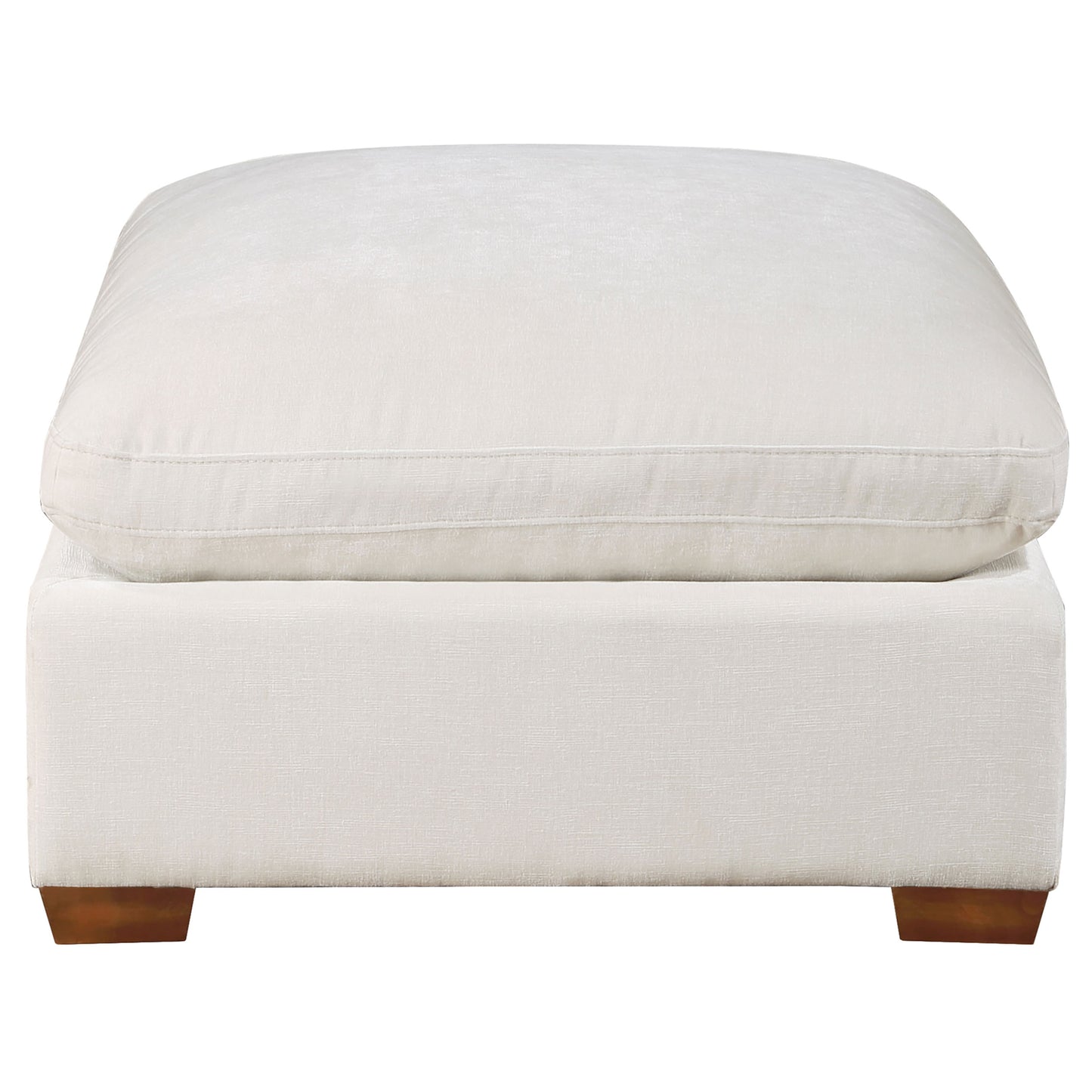 Lakeview Rectangular Upholstered Ottoman Ivory