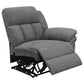 Bahrain Upholstered Motion Loveseat Charcoal