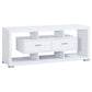 Darien 2-drawer Engineered Wood 59-inch TV Stand White