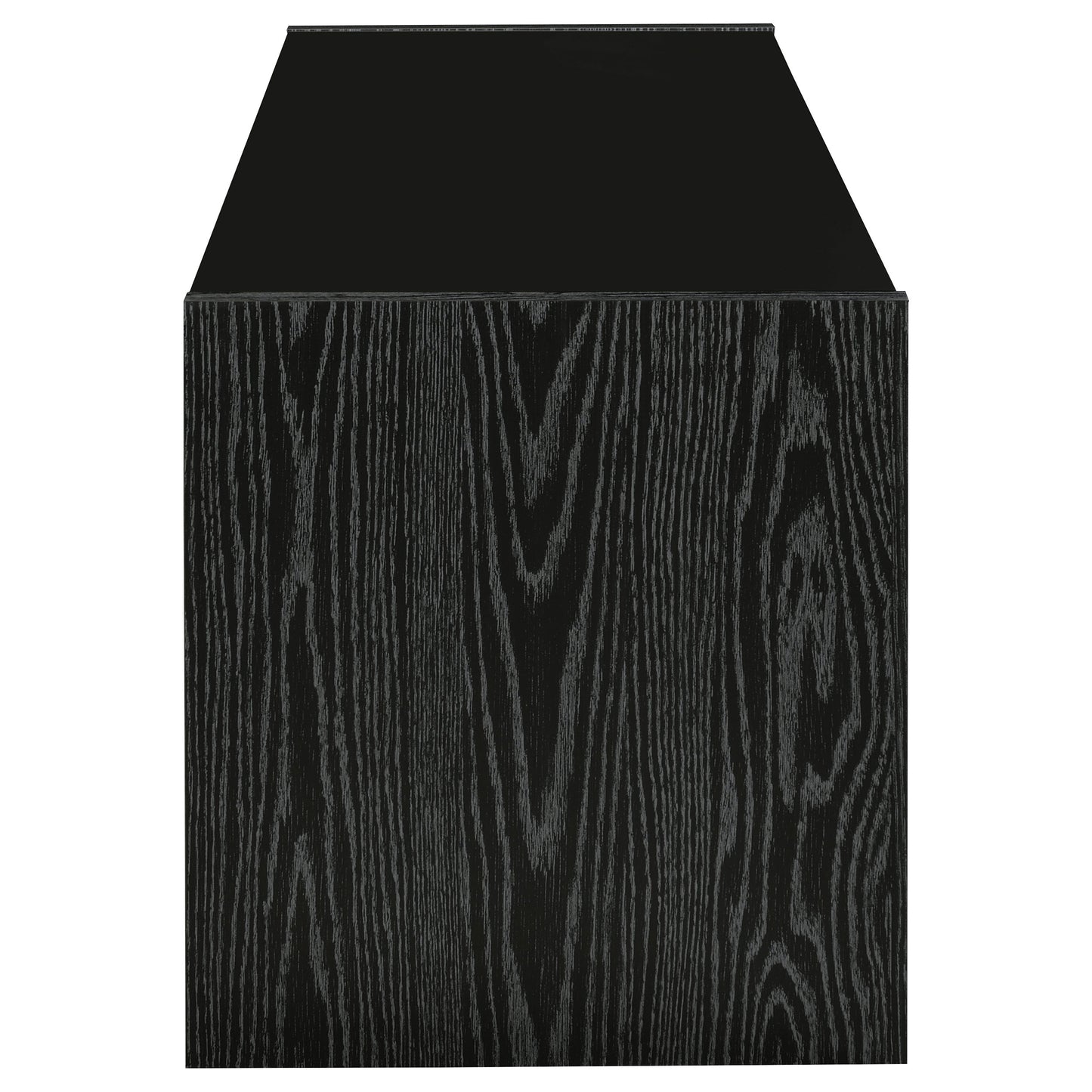 Alton 3-drawer Engineered Wood 62-inch TV Stand Black Oak