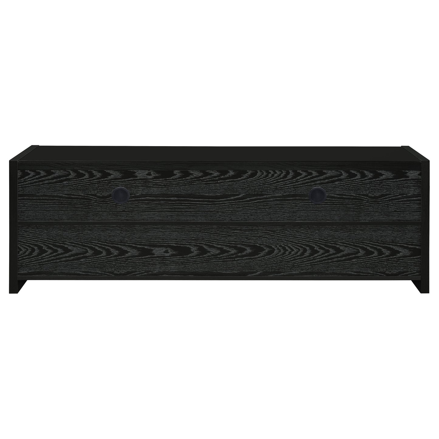 Alton 3-drawer Engineered Wood 62-inch TV Stand Black Oak