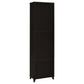 Lewes 4-shelf Engineered Wood Media Tower Cappuccino