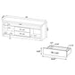 Burke 2-drawer Engineered Wood 59-inch TV Stand Grey Driftwood