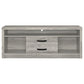 Burke 2-drawer Engineered Wood 59-inch TV Stand Grey Driftwood