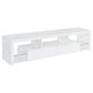 Jude 2-drawer Engineered Wood 71-inch TV Stand High Gloss White